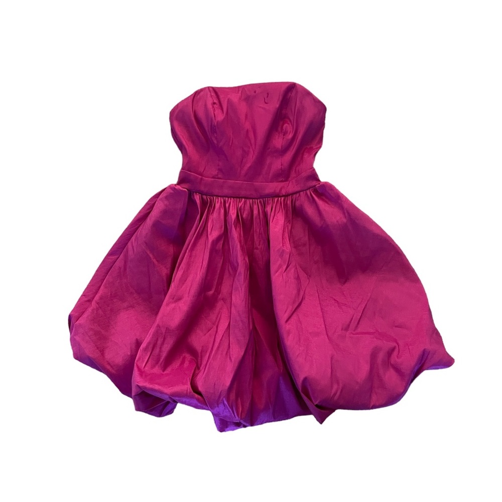 Gorgeous BNEW tags Fuschia B Darlin dress 80s style bubble skirt size 5/6